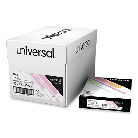 UNIVERSAL Colored Paper, 20lb, 81/2x11, PK500 UNV11204